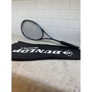 Dunlop Pro-GTS 130 Biomimetic Squash Racquet-with case. Like new!